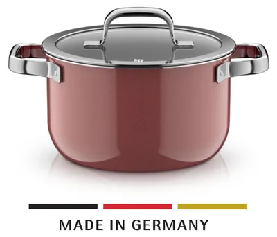 Obrázek produktu pro Fusiontec Mineral Pro, hrnec s poklicí, 20 cm, růženín