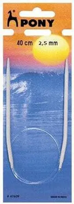 Produktbild von Pony Circular Needles Rundstricknadel 40 cm 2,5 mm