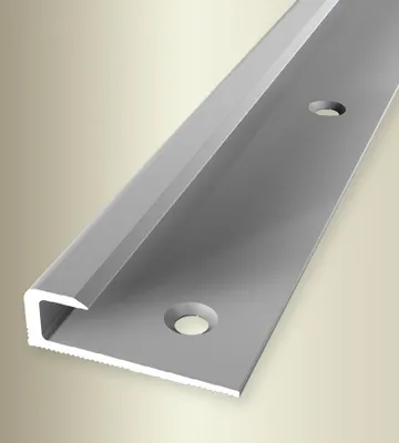 Produktbild von PROVISTON | Einfass- & Abschlussprofil | Aluminium | 30 x 2500 mm | Silber | Einschubprofil | Abschlussleiste | Bodenprofil