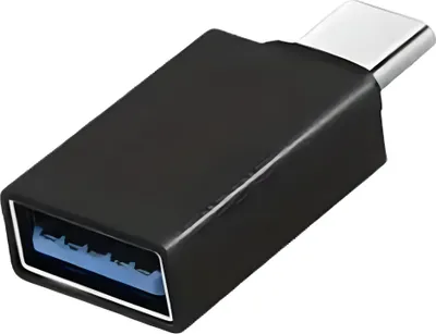 Produktbild von 2-In-1 Co2 Otg Adapter, Usb-C, Usb 3.1, Silber