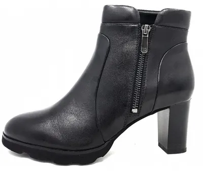 Imagen del producto de observa el cielo; zapatos de mujer; botines; cremallera; negro; casual
