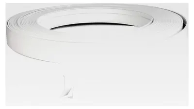 Produktbild von Blende – 100 cm – PVC – 2-läufig – Weiß – 1 m – Gardinenschienen