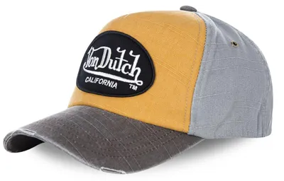 Produktbild von Von Dutch Originals Baseball Cap - 3-TONE beige/grey/charcoal