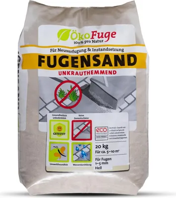 Produktbild von ÖkoFuge Fugensand Natur 20kg