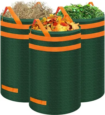 Produktbild von Gartensack 120 l, grün, für Gartenabfälle, Polypropylen
