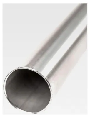 Produktbild von Edelstahlrohr, 51 mm, Stärke 1,2 mm, 304L, 1 m, Durchmesser für Auspuff