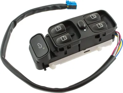 Image de Interrupteur de lève-vitre côté conducteur remplacement pour Mercedes W203 / S203 à partir de 2000-2007