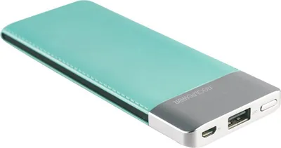 Immagine prodotto di Realpower RealPower PB-5500 Fashion Polimeri di Litio (LiPo) 5500 mAh Blu