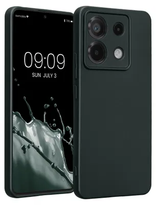 Produktbild von kwmobile Handyhülle für Xiaomi Redmi Note 13 Pro 5G / Poco X6 5G Hülle - weiche Silikon Case metallisch schimmernd - Schutzhülle Cover - Metallic
