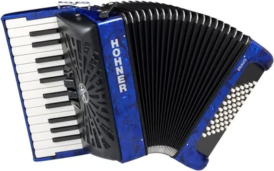 Obrázek produktu pro Hohner Bravo II 48 Klávesový akordeon Dark Blue