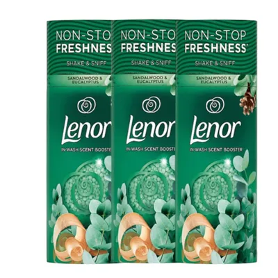 Produktbild von Lenor Sandalwood & Eucalyptus Scented Pearls  - 3 x 275g