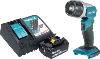 Produktbild von Makita DML 808 RT1 Akku Handstrahler 14,4 / 18 V 190 lm LED + 1x Akku 5,0 Ah + Ladegerät