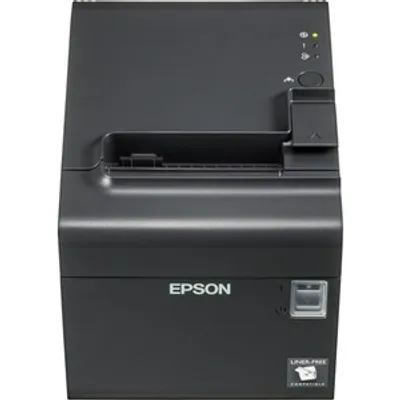 Produktbild von Epson TM-L90LF (682): Serial, built-in USB, PS, EDG, Liner-free, Thermodirekt, 203 x 203 DPI, 90 mm/sek, Kabelgebunden, Grau