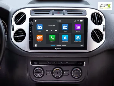 Produktbild von Dynavin Android Autoradio für VW Tiguan 2007-2017 Golf 5 9 Zoll Display Head-up