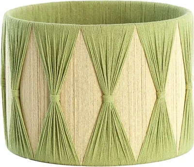 Produktbild von Light & Living - lampenschirm - Hannah - grün - textil - Ø 25cm - E27 - 2225621