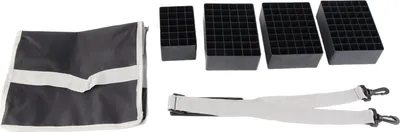 Image de Pochette de rangement pour marqueurs, 168 compartiments, porte-stylo portable multi-usage avec fermeture éclair