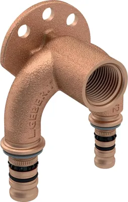 Produktbild von Geberit GE Mepla Doppelanschlusswinkel RG, 90°, d 20 mm, Rp 1/2, 16 mm, 1 Stk.
