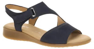 Image de Sandales à talons Gabor 82.803 pour femmes - Sandales à lanières bleues NEUVES