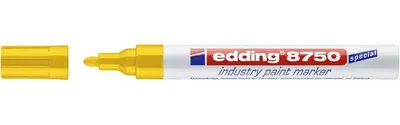 Obrázek produktu pro Edding – Paintmarker 8750 Industry 2–4 mm, žlutý | 10 ks