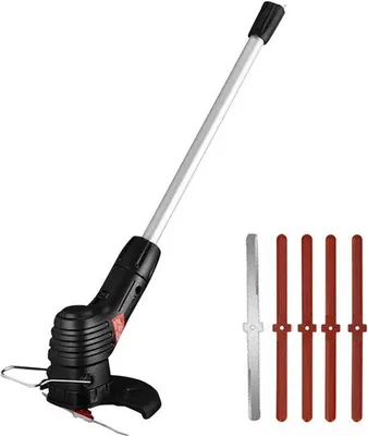 Immagine prodotto di Tosaerba elettrici con asta telescopica e accessorio per estirpare le erbacce.