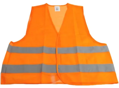 Produktbild von Signalweste Warnweste Orange EN471 Sicherheits- & Pannenweste