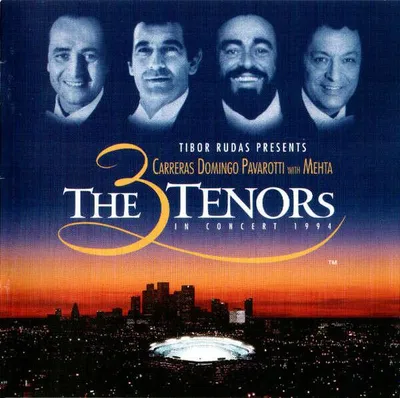 Zdjęcie produktu dla Warner Music José Carreras - The Three Tenors in Concert 1994, CD, Klasyka, CD, José Carreras, Nośnik fizyczny, Dorosły, 1 dysków