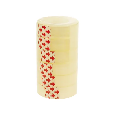 Produktbild von 30x Klebefilm Transparent Klebeband Rollen Film 12mm x 10m Abroller universal