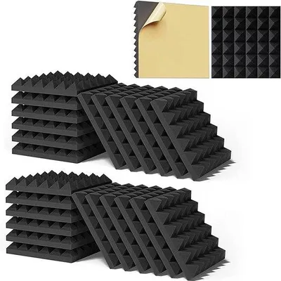Obrázek produktu pro Zvukově izolační panely, 24 kusů, 30 × 30 × 3 cm