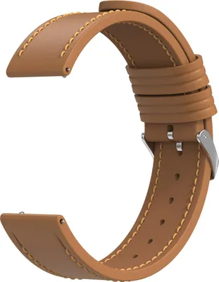 Image de imoshion Courroie en cuir moderne - Connecteur universel 20 mm - Marron