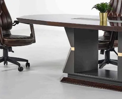 Produktbild von Designer Konferenztisch Teamtisch Modern Meetings Tische Arbeitsplatzmöbel
