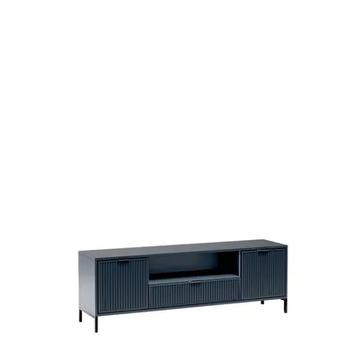 Produktbild von LS-4 TV Schrank, Fernsehkommode, Lowboard, 165 cm breit, Indygo