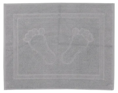 Produktbild von Frottier Duschvorleger Badematte Duschmatte Badvorleger 50x70 cm hochwertig uni einfarbig Füße
