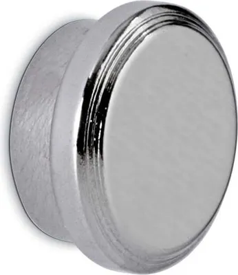 Produktbild von MAUL Magnet rund 1 Stück 5 kg Stahl Metall Neodym Ø 1.6 x 0.7 cm silber