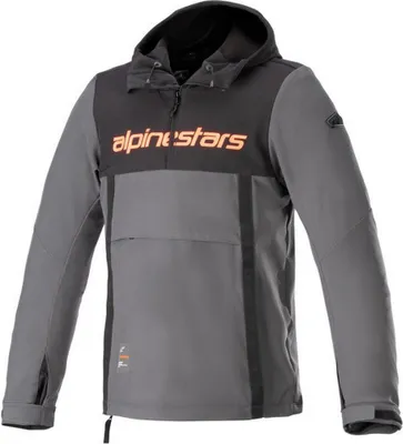 Produktbild von Alpinestars Sherpa Motorrad Textiljacke (Black/Grey/Red,S)