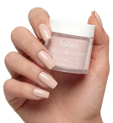 Zdjęcie produktu dla Kabos Magic Dip System – proszek do zanurzania na paznokcie 007 Sparkling Rose 20 g