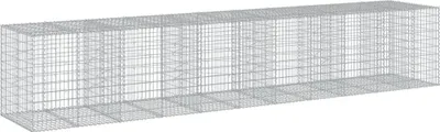 Immagine prodotto di vidaXL Gabbione con copertura 550x100x100 cm Ferro zincato