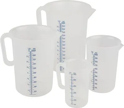 Zdjęcie produktu dla APS-Germany 30047, 1 l, ML, Polipropylen (PP), Przezroczysty, Niemcy, 120 mm
