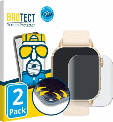 Produktbild von 2x BROTECT Fullscreen Schutzfolie für MFVLP LC210 1.85" Displayschutz Folie Fullcover Matt Entspiegelungsfolie