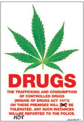 Image de Dope Poster Drugs Notice