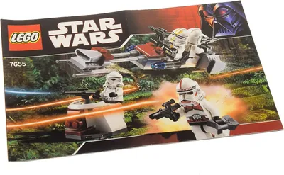 Produktbild von 1x Lego Bauanleitung Star Wars Episode 3 Clone Troopers Battle Pack 7655