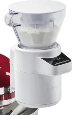Produktbild von Kitchenaid Zubehör-Set für Küchenmaschinen 5KSMSFTA Sieb mit digitaler Waage Weiss