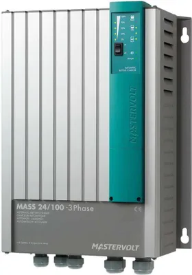 Produktbild von Mastervolt 3-phasiges Ladegerät Mit 24/100 Masse Grau  Grau One Size