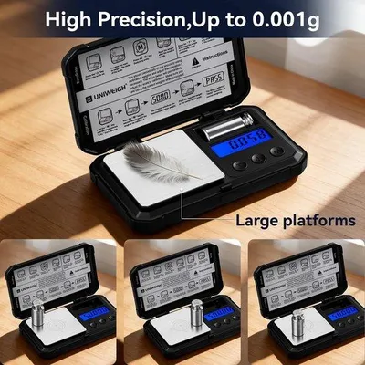 Productafbeelding van Digitale Milligram Weegschaal tot 50 g met LCD Display