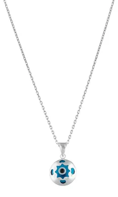 Produktbild von MYSTIC JEWELS By Dalia - 925 Sterling Silber und Kristall Evil Eye Halskette, mi