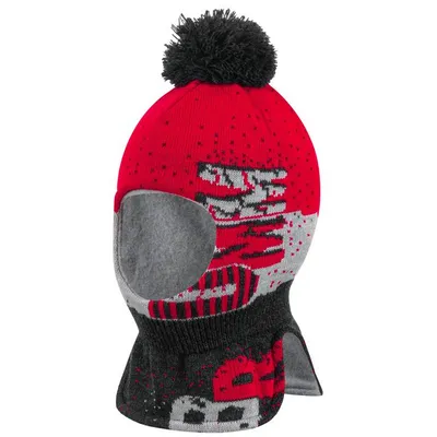Produktbild von Winter Mütze Schlupfmütze Jungen Warme Wintermütze Gr. 44/48, Rot