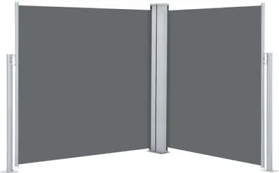 Produktbild von Ausziehbare Seitenmarkise Anthrazit 140 x 600 cm