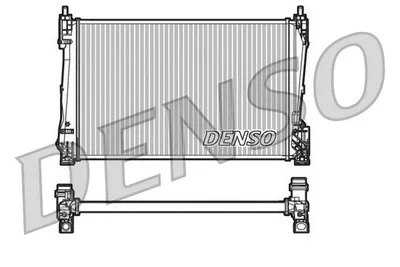 Produktbild von DENSO DRM20090 Kühler Wasserkühler Motorkühler für OPEL Corsa D Schrägheck (S07) Corsa D Kastenwagen (S07) für VAUXHALL Corsa Mk III Schrägheck