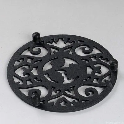 Image de Rondelle en fonte - Résistante - Noire - 13,5 cm