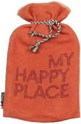 Produktbild von Wärmflasche My Happy Place Farbe Terracotta 21x38cm von David Fussenegger