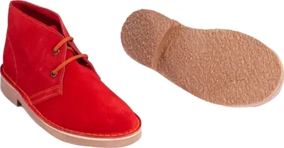 Obrázek produktu pro Roamers uni pouštní boty / šněrovací boty / nízké boty, semiš DF112 (48 EU) (tmavě modrá)